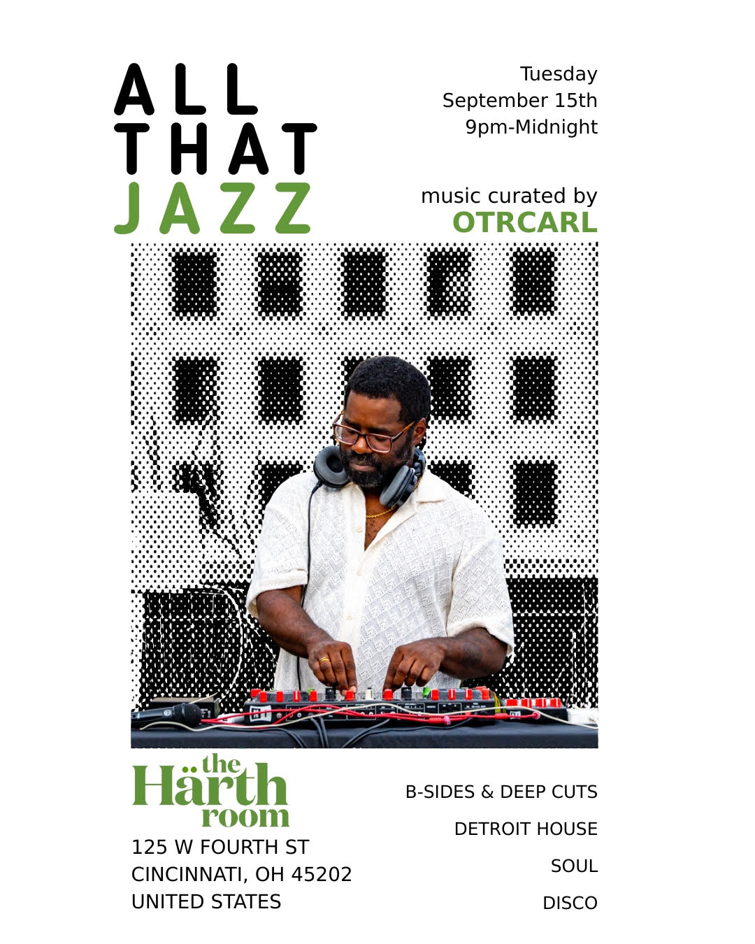 All That Jazz w/ DJ OTRCARL